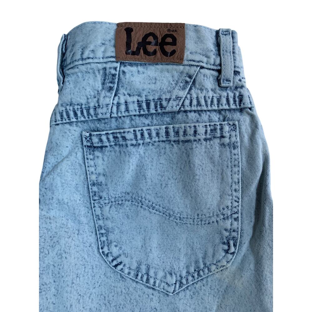 Womenβs Vintage LEE Acid Washed High Waisted Jeans 28 Waist